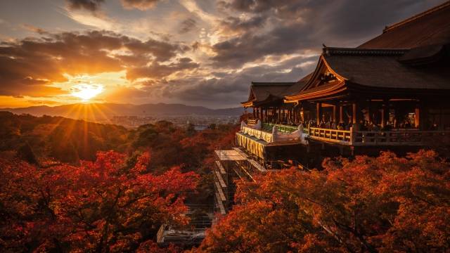 Outono no Japão - Templo Kiyomizu-dera, Kyoto