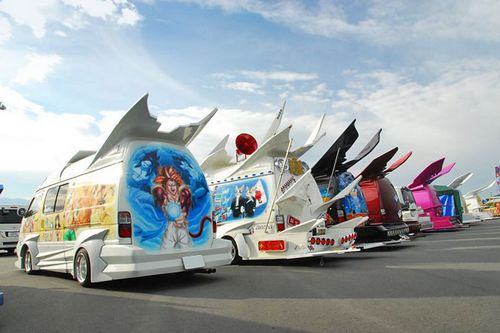Vans japonesas muito loucas 