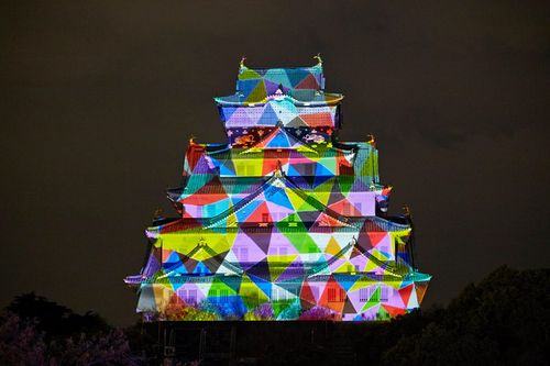 castelo de osaka 3d