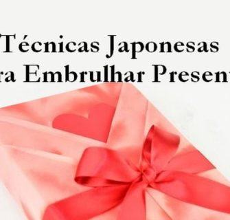 A Arte do Embrulho de Presentes no Japão