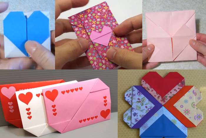 Aprenda a fazer Origami de Coração (Valentine's Day)