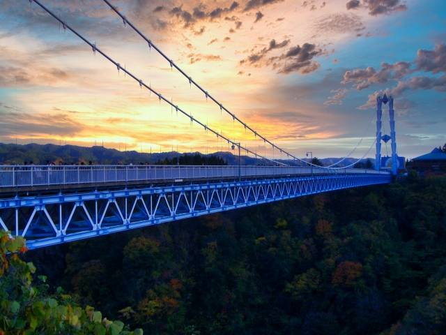 Ryujin Big Suspension Bridge