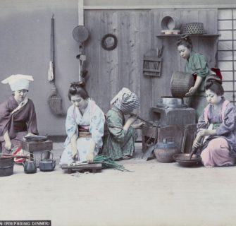 Cenas da Era Meiji Japão