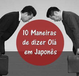 10 maneiras de dizer olá em japonê