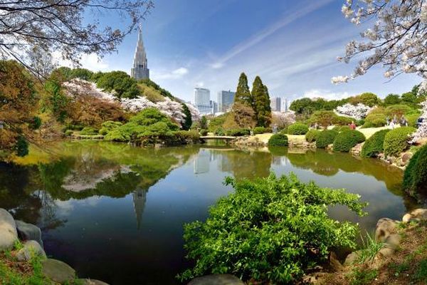 Jardins tradicionais de Tóquio