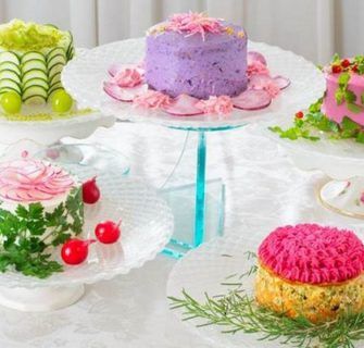 Salad Cake, uma forma divertida e criativa de comer salada