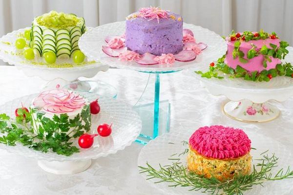 Salad Cake, uma forma divertida e criativa de comer salada