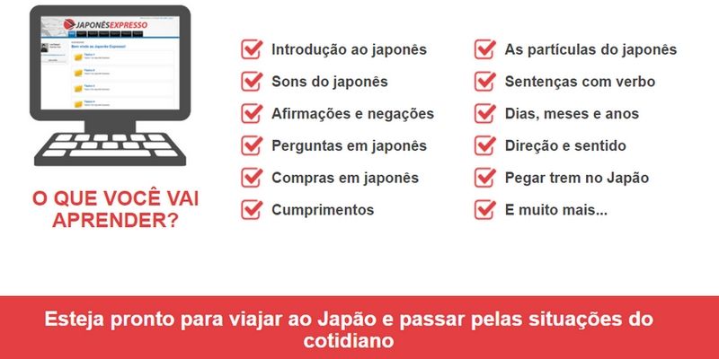 Curso Japonês Expresso