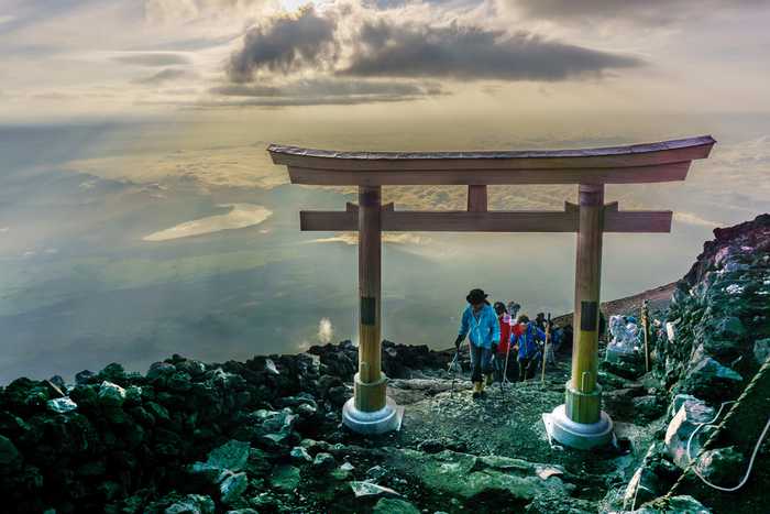 Escalar o Monte Fuji 
