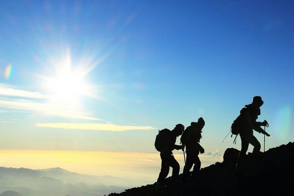 escalar o monte fuji