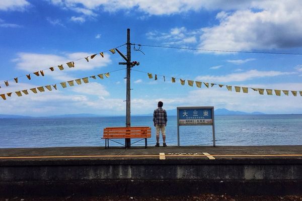 estações de trem com as mais belas vistas para o mar do Japão