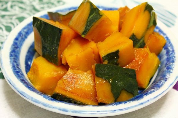 receita Kabocha no nimono