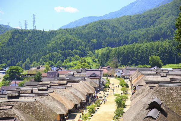 Ouchijuku Village, Fukushima