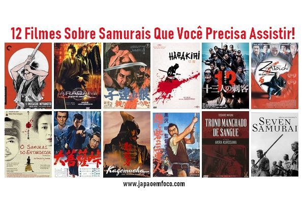 O Lendário Samurai (adaptado em 3 filmes!!)