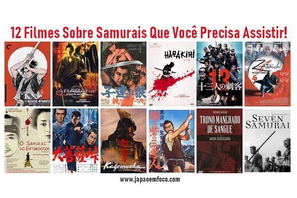 12 filmes sobre samurais para você assistir