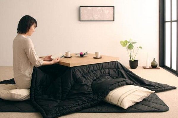Curiosidades sobre o Kotatsu, mesa aquecida no Japão