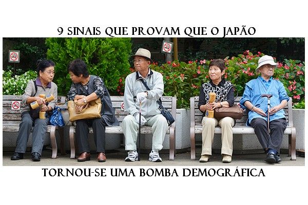 Sinais que provam que o Japão tornou-se uma bomba demográfica