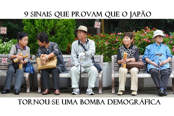 Sinais que provam que o Japão tornou-se uma bomba demográfica