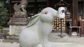Santuário Higashi Tenno Okazaki, Santuário dos Coelhos em Kyoto