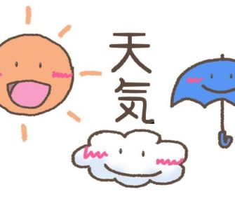 Como expressar condições climáticas em japonês