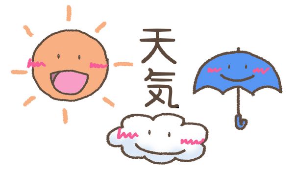 Como expressar condições climáticas em japonês