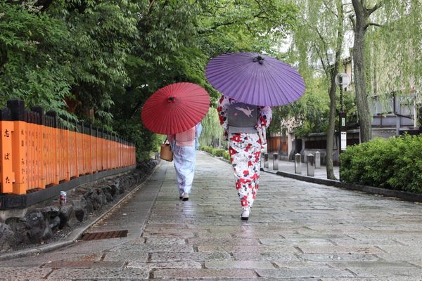 Wagasa, a tradicional sombrinha japonesa 