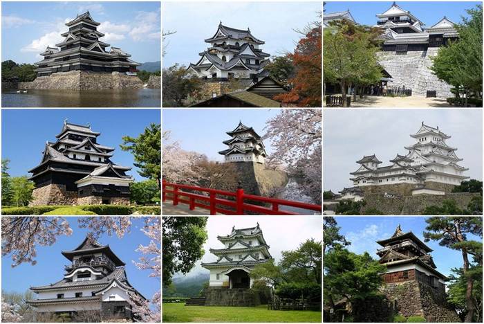 Os 12 Castelos Japoneses que ainda mantem suas estruturas originais