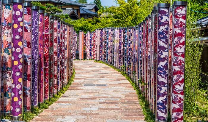 Arashiyama-Floresta do quimono