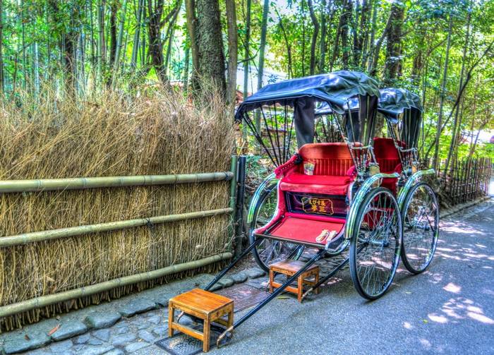 Passeio de riquexó, Arashiyama, Kyoto, Japan Photo by Mariamichelle