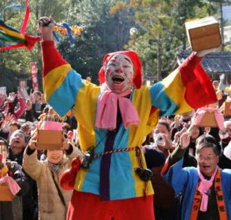 Warai Matsuri, o alegre festival do riso em Wakayama