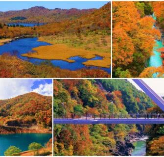 14 lugares espetaculares em Gunma para visitar durante o outono