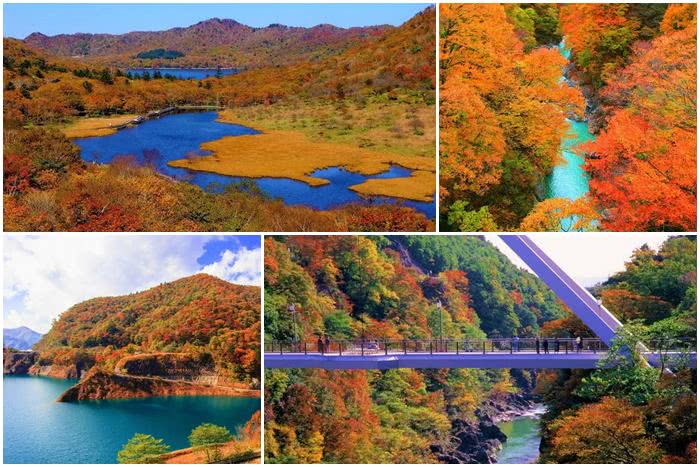 14 lugares espetaculares em Gunma para visitar durante o outono