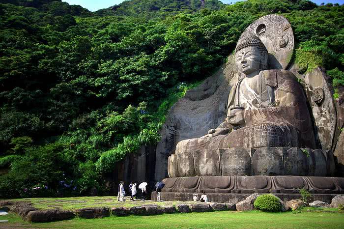 Nihonji Daibutsu, Templo Nihonji, Chiba, Japão 