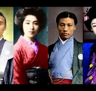 Vídeo mostra a elegância dos samurai e mulheres japonesas do século 19