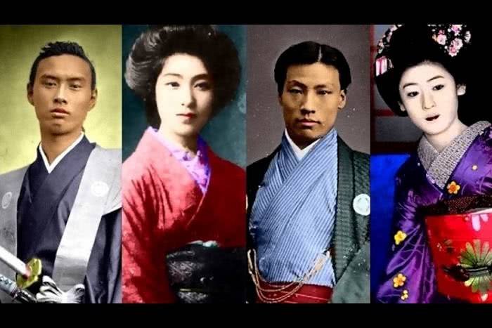 Vídeo mostra a elegância dos samurai e mulheres japonesas do século 19