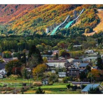 Esta foto incrível dos Alpes do Japão fica ainda mais bonita quando você olha para o alto