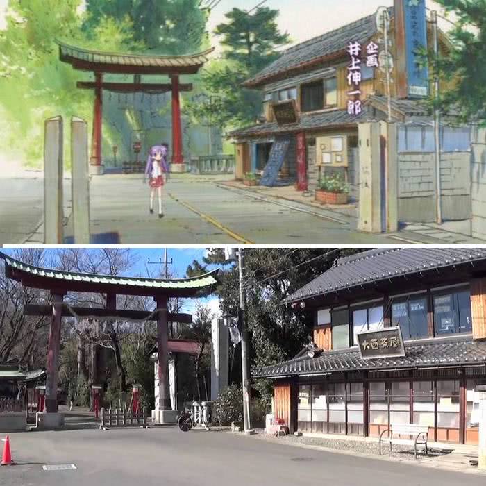 Santuário Washinomiya, localizado na cidade de Kuki, província de Saitama