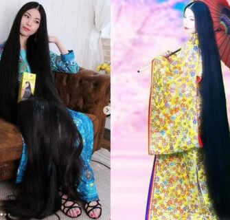 Rapunzel japonesa não corta o cabelo há 15 anos