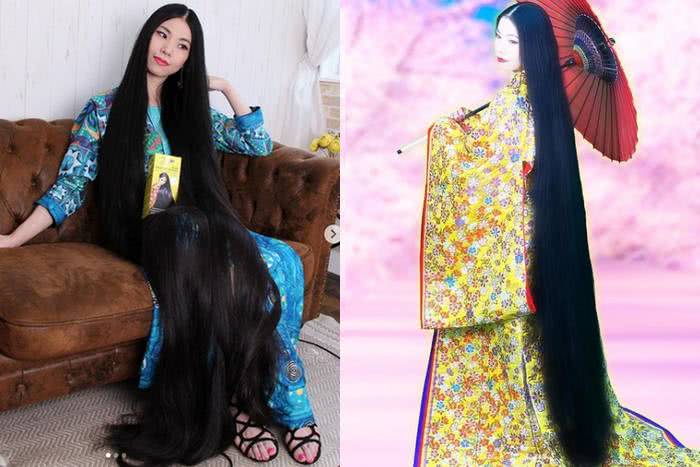 Rapunzel japonesa não corta o cabelo há 15 anos