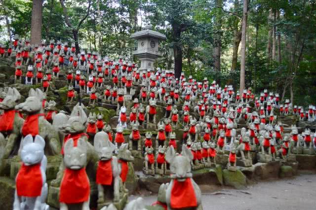 Santuário Toyokawa Inari em Aichi 