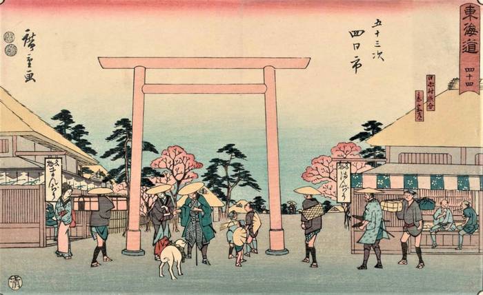Okage inu, os cães peregrinos do Período Edo