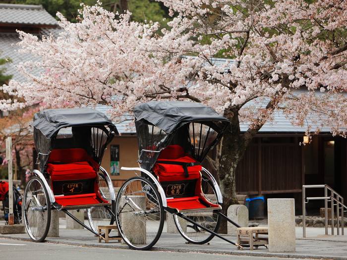 Riquixá no Japão