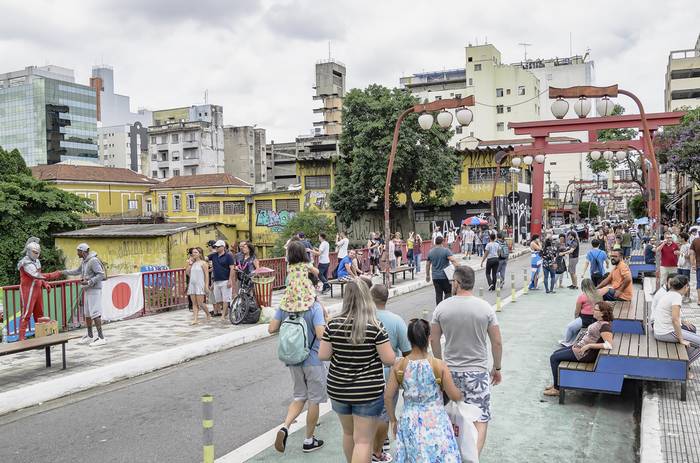 Bairro Liberdade, em São Paulo 