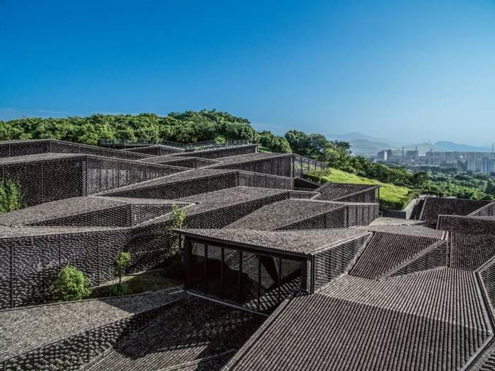 Kengo Kuma - Folk Art Museum, Hangzhou, China Imagem de Eichi Kano