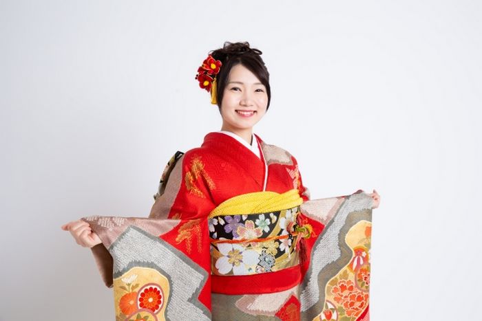 Quimono furisode 