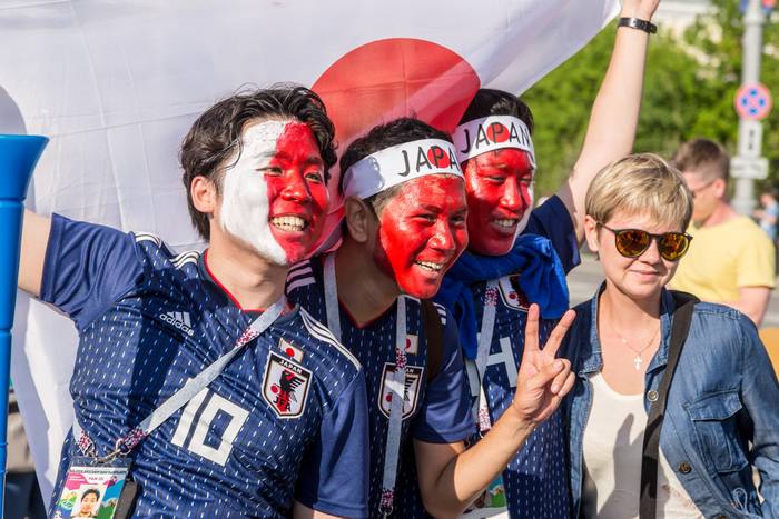 Por que os jogadores da seleção japonesa vestem azul
