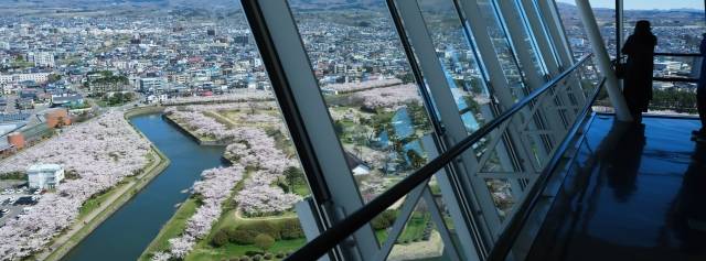 Goryokaku A icônica fortaleza em forma de estrela, localizada em Hokkaido