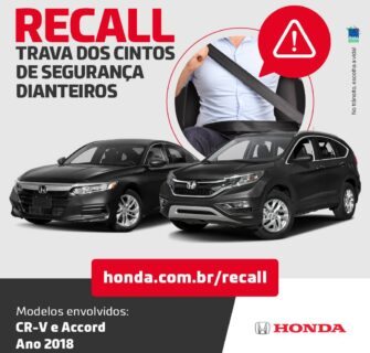 Descubra em 1 clique se seu Honda tem recall