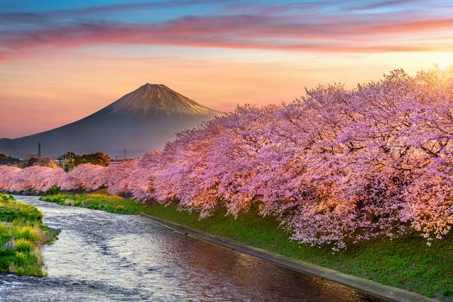 10 maiores montanhas e rios do Japão 