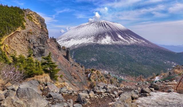 Monte Asama. A Pompeia japonesa localizada na província de Gunma